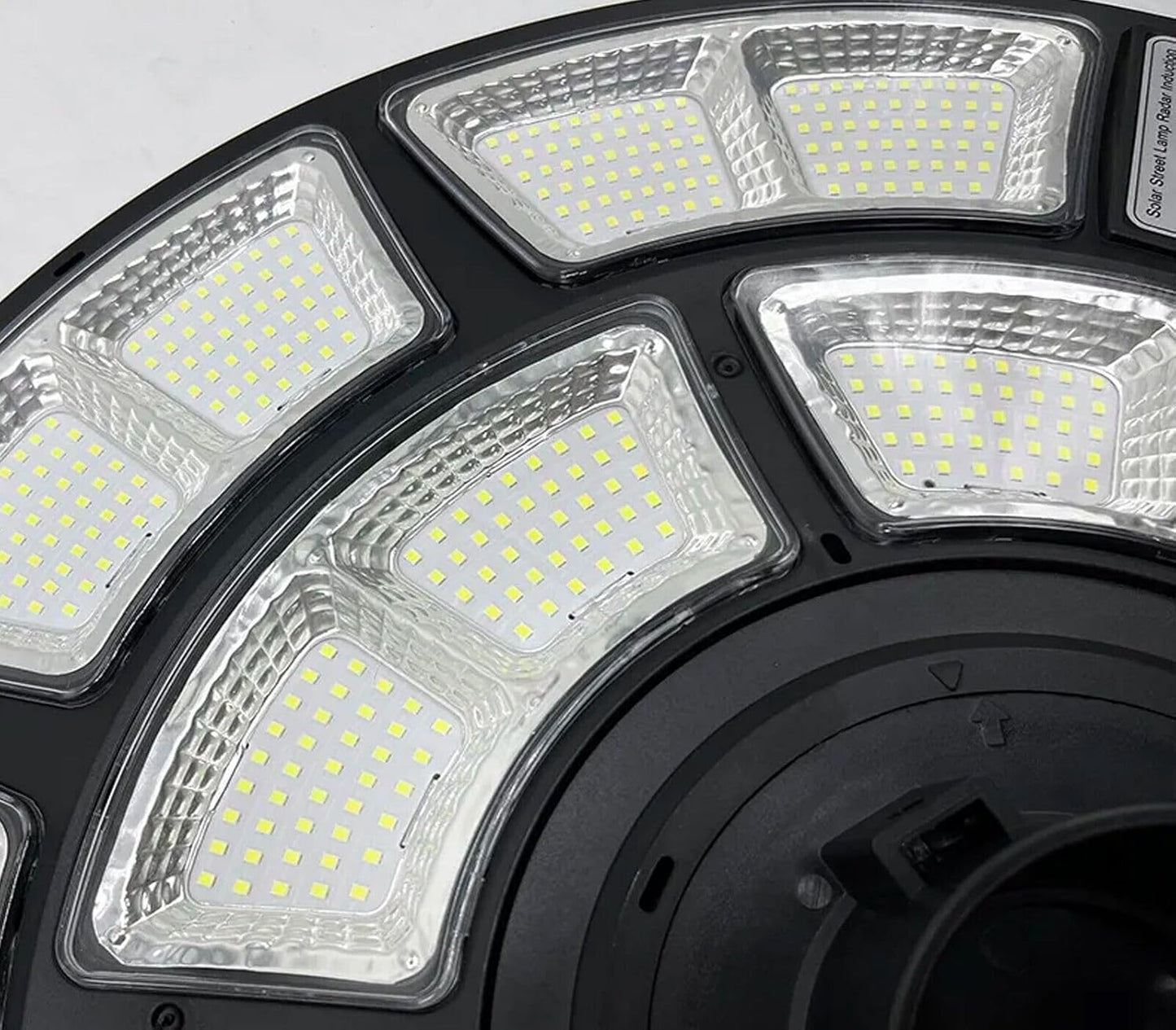 Lampione Solare Led Esterno, Lampione da Giardino 1200 Watt